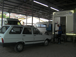 TUVTÜRK Gezici araç Muayene istasyonu Taraklı'ya geldi