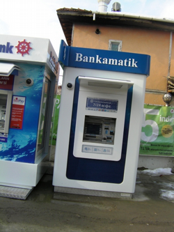 İki Bankaya ait ATM Cihazı Konuldu