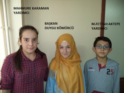 Taraklı Ortaokulu'n da Öğrenci Meclisi Başkan Seçimi Yapıldı.