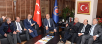 TÜRK-İŞ Genel Başkanı Ergün Atalay’a Ziyaret