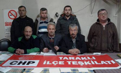 CHP Taraklı’nın Yeni Yönetimi Çalışmalarına hızlı başladı.