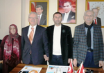 Opr.Dr. Cevdet İzmirli Taraklı ilçe Teşkilatını ziyaret etti