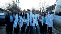 (SAÜ) Tıp Fakültesi öğrencileri Taraklı ilçesinde gönüllü sağlık taraması yaptı