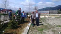 Yenidoğan Okulu Bahçesi Ağaçlandırılıyor