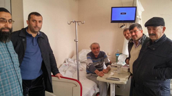 AK Parti İlçe Başkanı Erdal Özen Hasta Ziyaretlerinde Bulundu