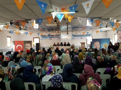 AK Parti Kadın Kolları Olağan Kongresi Yapıldı