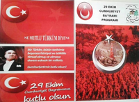 29 Ekim Kutlaması Atatürk İlkokulu Bahçesinde Yapılacak