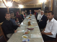 Şehit aileleri, Gaziler ve yakınları yemekte buluştu