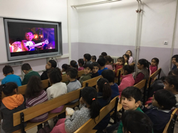 Yenidoğan İlkokulu'n da Öğrencilere Sinema Etkinliği