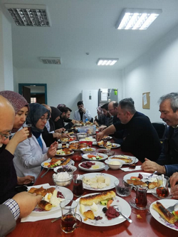 Dr Mehmet Kapan’a Veda Kahvaltısı