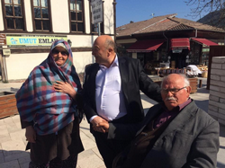 Başkan vekili Değirmenci Mahallesi'n de Yaşlıları Ziyaret Etti