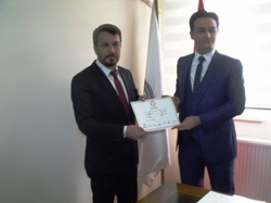 Belediye Başkanı İbrahim Pilavcı Mazbatasını Aldı