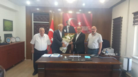 SESOB Başkanı Hasan Alişan’dan Kaymakam ve Belediye Başkanı’na Ziyaret