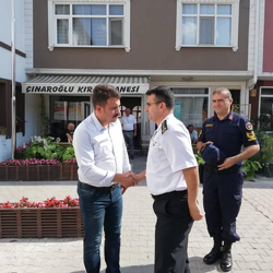 İl Jandarma Komutanı Albay Cengiz Yiğit’den Başkan Pilavcı’ya Ziyaret