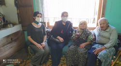 CHP Taraklı İlçe Kadın Kolları Yaşlıları Ziyaret Ediyor