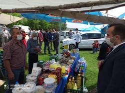 Kaymakam Abdullah Arslantürk Karagöl'de Pazar Esnafını Ziyaret Etti