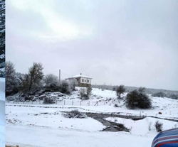 Taraklı'da Kar yağışı