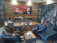 Başkan Pilavcı'dan İlçe Milli Eğitim Müdürüne Ziyaret