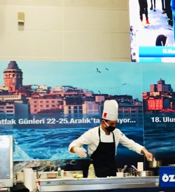 İstanbul Gastronomi Festivalinde Yarışmada Madalya Kazandı
