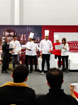 İstanbul Gastronomi Festivalinde Yarışmada Madalya Kazandı