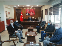 MHP Taraklı İlçe Yönetiminden ve Otobüsçülerden Kaymakam'a Ziyaret