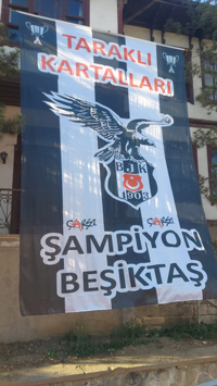 Beşiktaş Şampiyonluk Konvoyu Yaptı