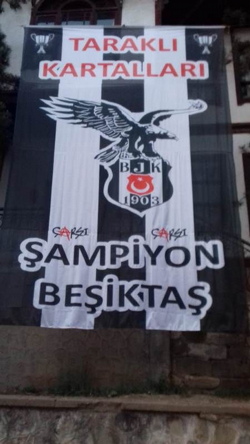Beşiktaş Şampiyonluk Konvoyu Yaptı