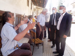 CHP li İki vekil Purçu ve Aygun Taraklı’da Halkın sorunlarını dinledi