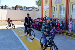 Taraklı Yenidoğan İlk ve Ortaokulunda Bisiklet Sürüş Eğitimi