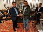 Satranç Şampiyonları Kupalarını Aldıİbrahim Pilavcı, Enis Özen, Turnuva İkincisi