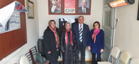 CHP Taraklı Kadın Kolları Kamil Özkan’ı Ağırladı.