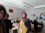 CHP li Kadınlar Fular Dağıttı
