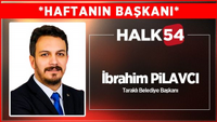 Haftanın Başkanı İbrahim Pilavcı Taraklı Belediye Başkanı