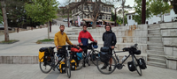 Fransa’dan Bisikletle Yola çıkan Gençler Taraklı’da Mola verdi