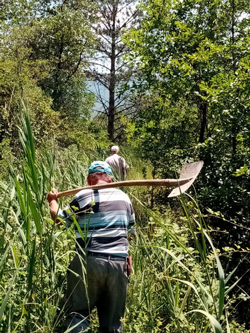 Sulama kanallarının temizliğini vatandaşlar yapıyor