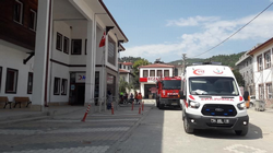 Taraklı Devlet Hastanesinde yangın tatbikatı gerçekleştirildi.