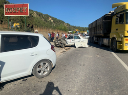 Taraklı'da Korkutan Kaza: 2 yaralı