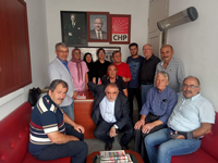 CHP Sakarya İl Başkan Adayı Ergün Özkan Taraklı İlçe Teşkilatını Ziyaret Etti