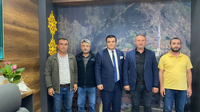 AK Parti Taraklı ilçe Heyetinden Milli Eğitim Müdürüne ziyaret