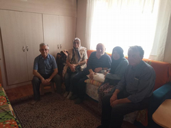 CHP Taraklı İlçe Başkanı Cemile Karabıyıoğlu, Hasta Ziyaretinde Bulundu