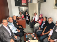 Saadet Partisi Taraklı İlçe Teşkilatı CHP yi ziyaret Etti