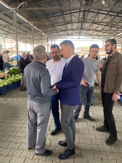 Milletvekili Adayı Şeşen Taraklı'da ziyaretlerde bulundu