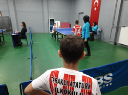 Taraklı Atatürk İlkokulu masa tenisinde il üçüncüsü oldu