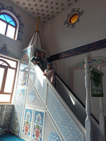 Öğrenciler Aşağı Camii'yi ziyaret etti.